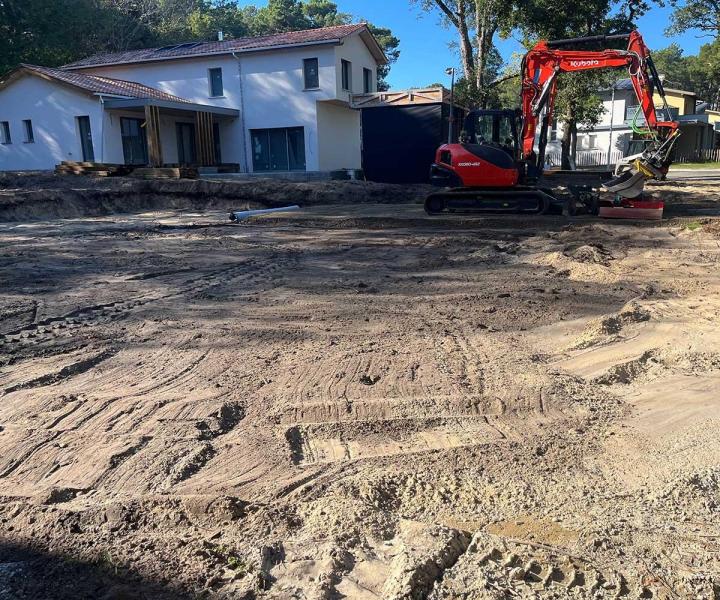Entreprise de terrassement Les Landes