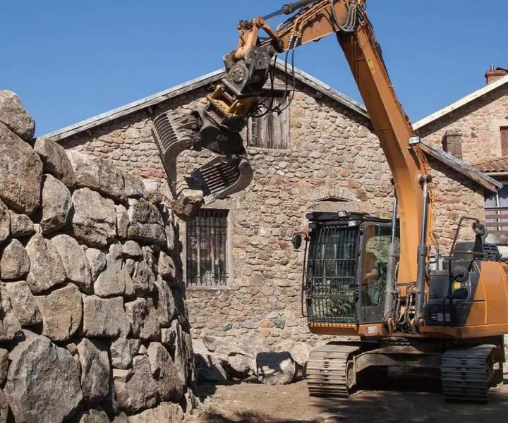 Travaux d'enrochement Les Landes